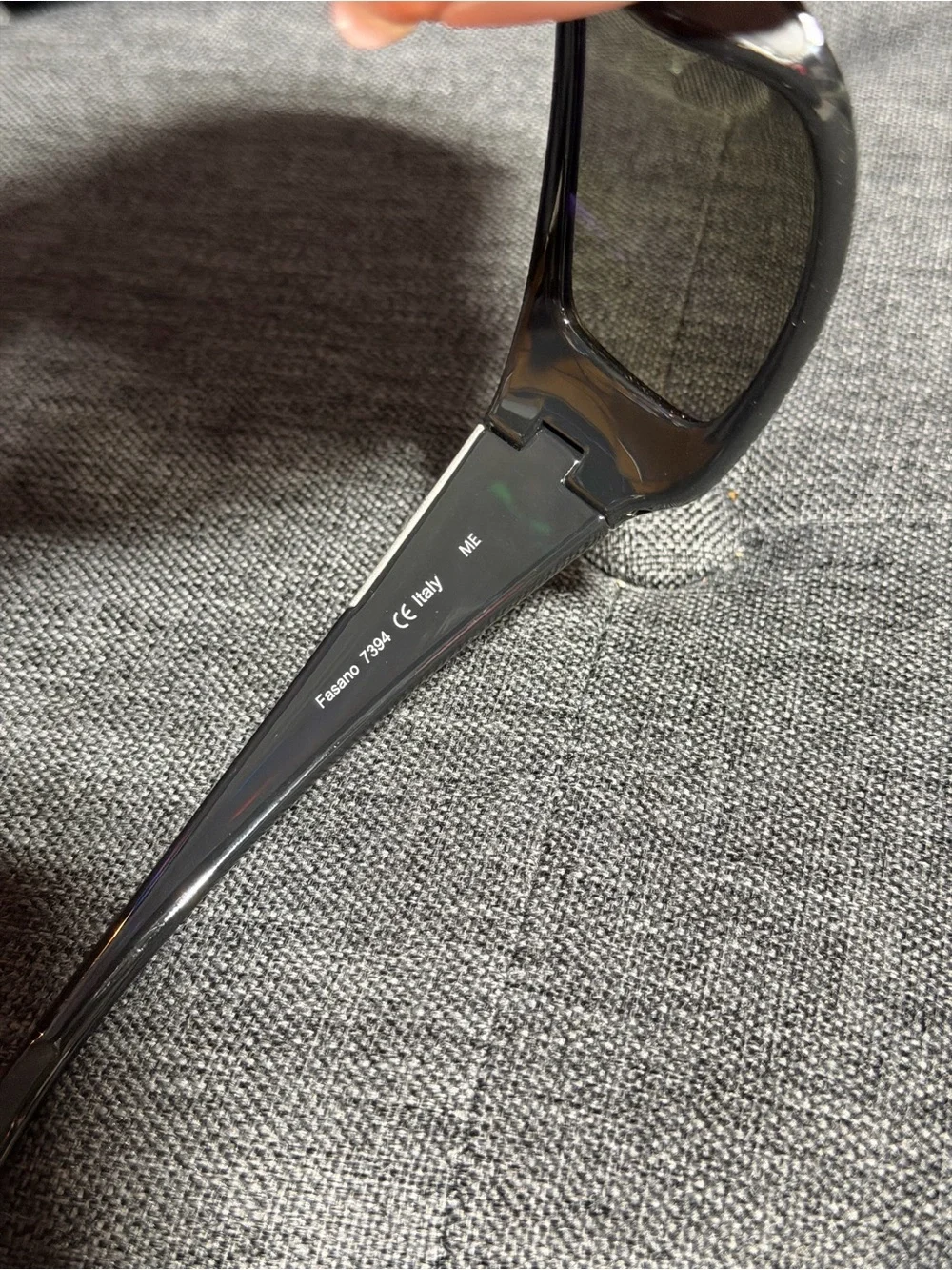 Serengeti Men’s Black Sunglasses with Black Case